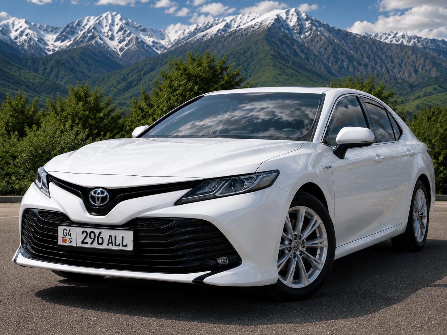 Toyota Camry 70 Hybrid 2018 — аренда от 6000 сом/сутки