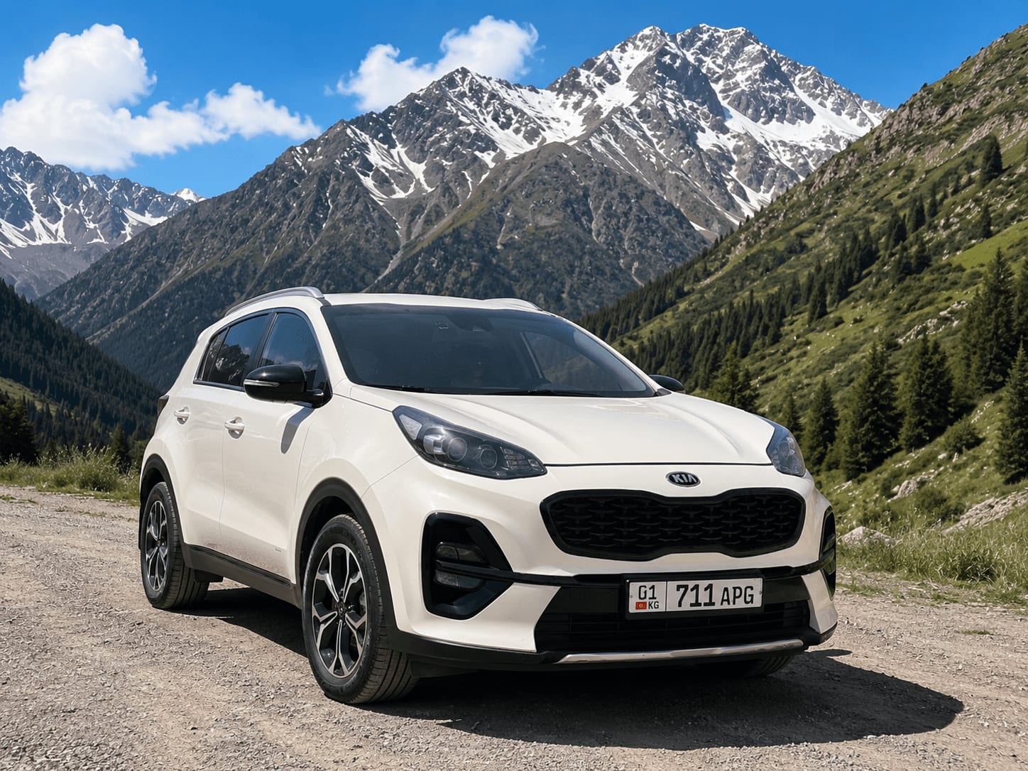 Kia Sportage 2018 — аренда от 5000 сом/сутки