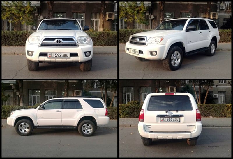 Toyota 4Runner — аренда от 5655 сом/сутки