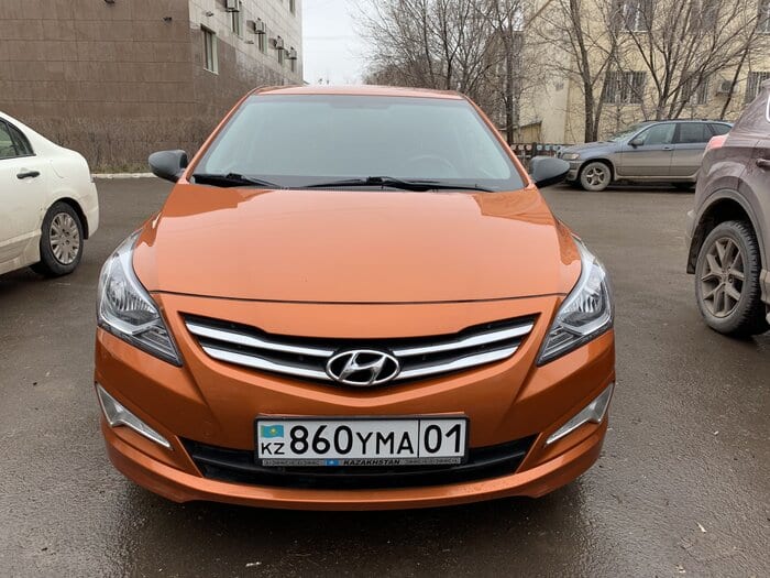 Hyundai Solaris 2015 — аренда от 6000 ₸/сутки