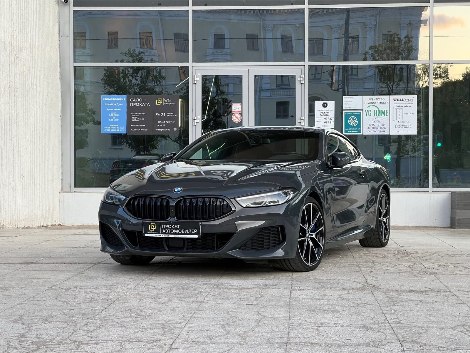 BMW 840d AT xDrive M Sport 2022 — аренда от 2250 Br/сутки