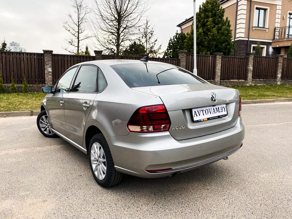 Volkswagen Polo 1.6 в аренду в Минске