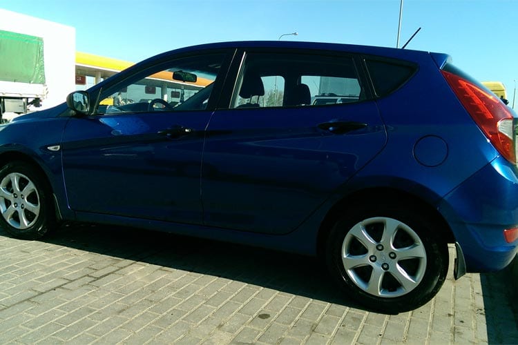 Hyundai Accent 2012 года в аренду в Минске