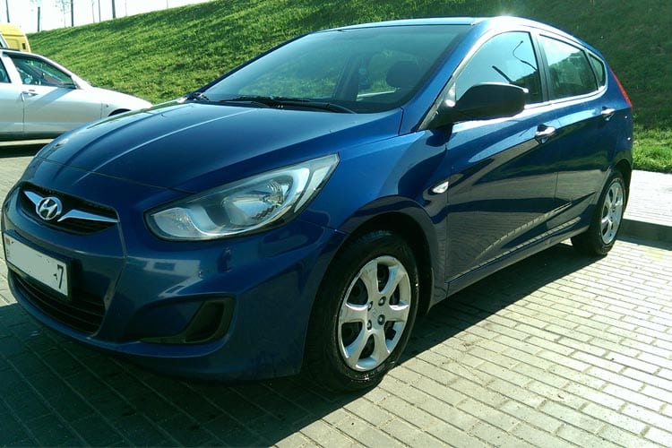 Hyundai Accent 2012 года в аренду в Минске