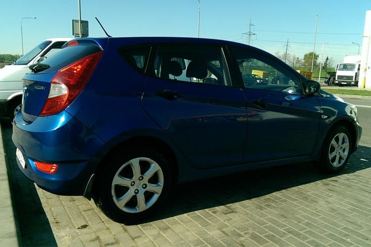 Hyundai Accent 2012 года в аренду в Минске