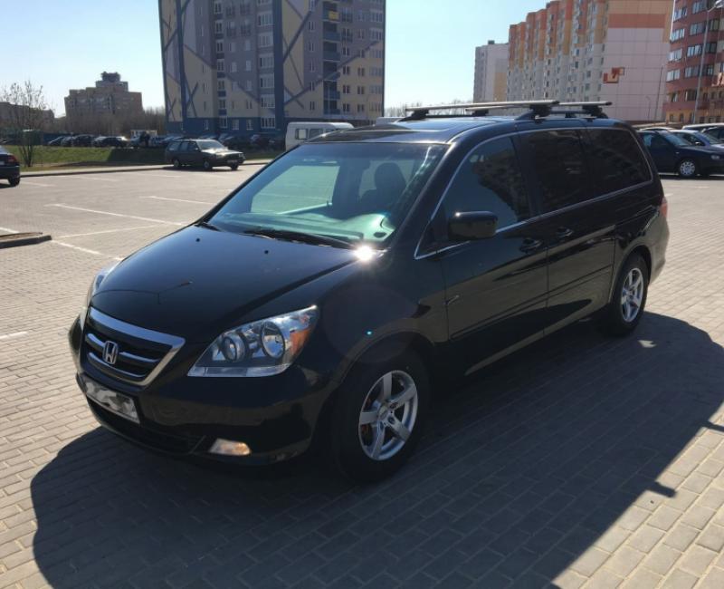 Honda Odyssey Black Pearl в аренду в Минске