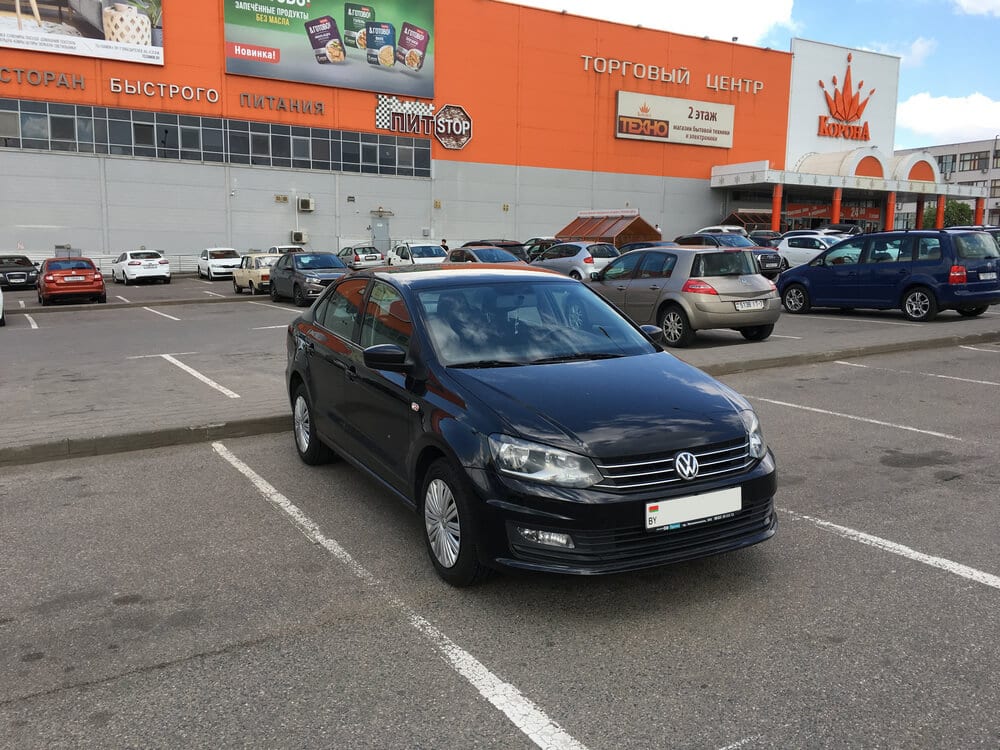 Volkswagen Polo Sedan 2017 — аренда, от 85 Br/сутки