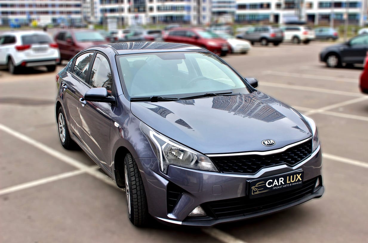 Kia Rio IV 2021 — аренда от 100 Br/сутки