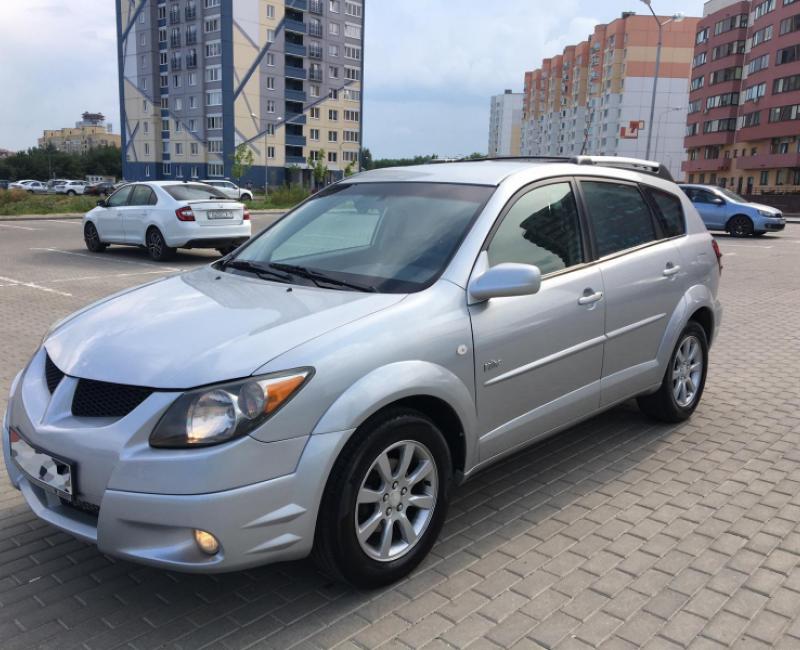 Pontiac Vibe (серебристый AWD) 2005 — фото 2