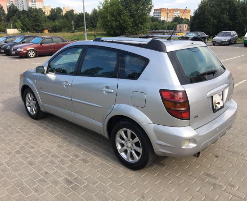 Pontiac Vibe (серебристый AWD) 2005 — фото 4