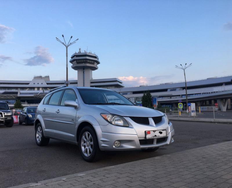 Pontiac Vibe (серебристый AWD) в аренду в Минске