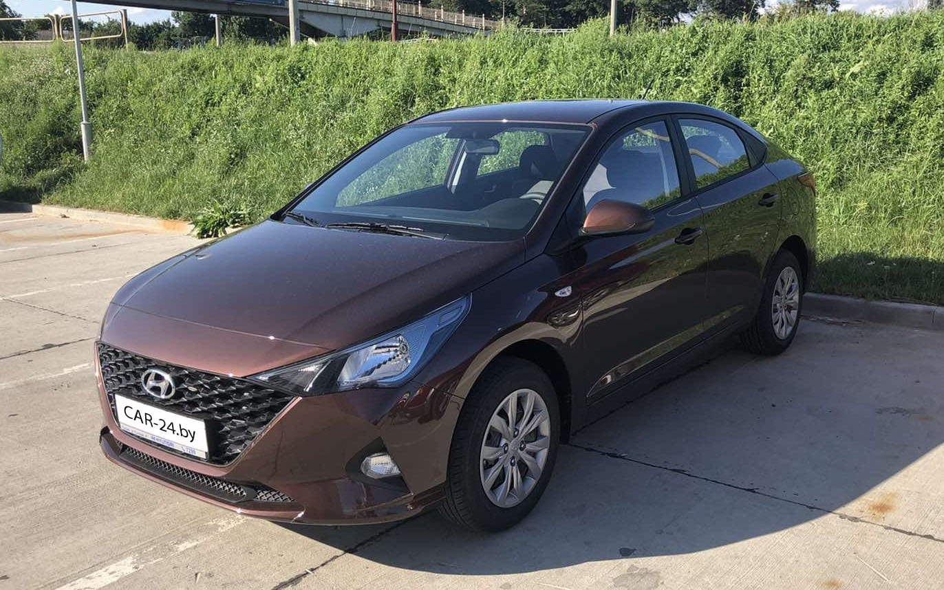 Hyundai Accent 2021 года в аренду в Гродно