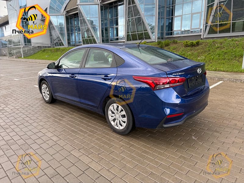 Hyundai Accent 2021 года в аренду в Минске