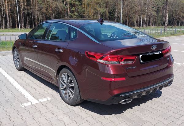 Kia Optima в аренду в Минске