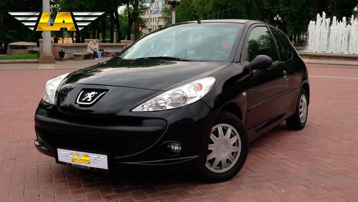 Peugeot 206 2010 года в аренду в Минске