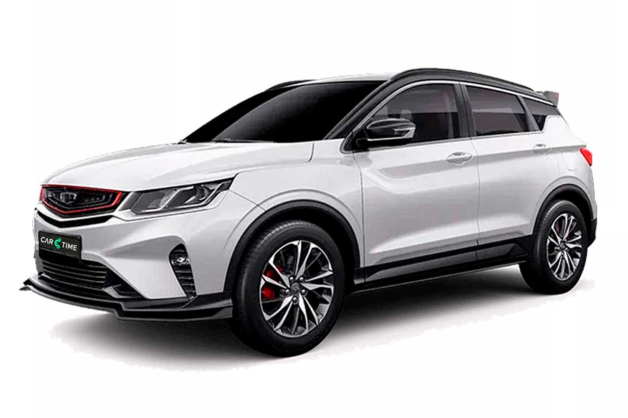 Geely Coolray — аренда от 168 Br/сутки