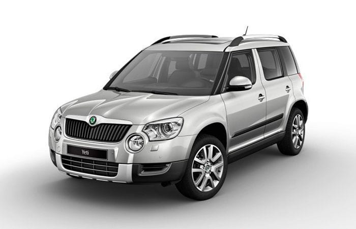 Skoda Yeti 2010 — аренда от 90 Br/сутки