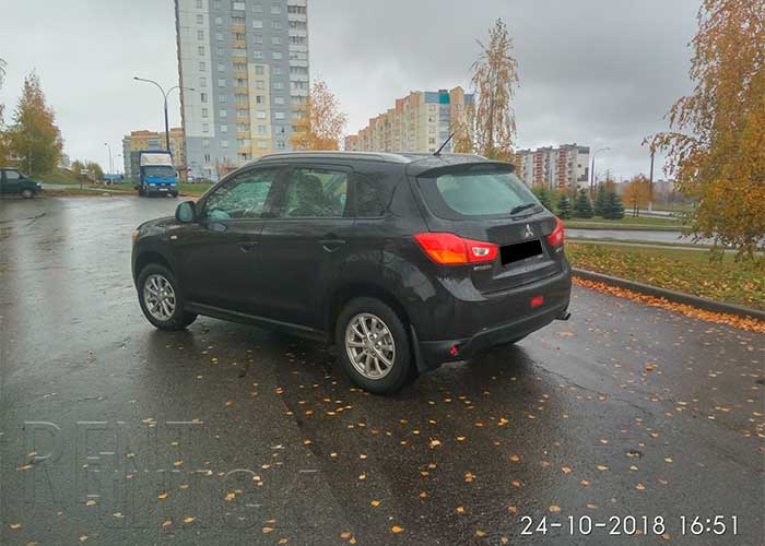 Mitsubishi ASX в аренду в Минске
