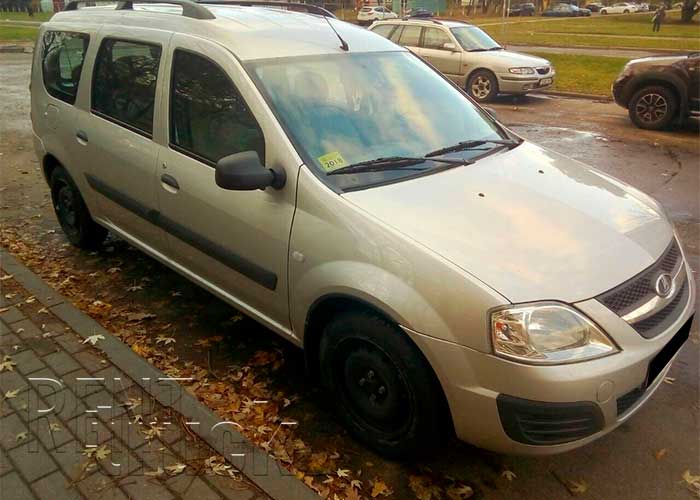 Lada Largus (5 мест) в аренду в Минске