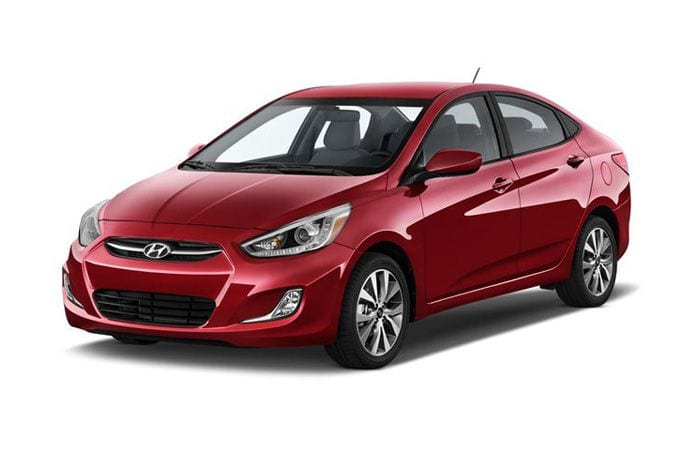 Hyundai Solaris (красный)