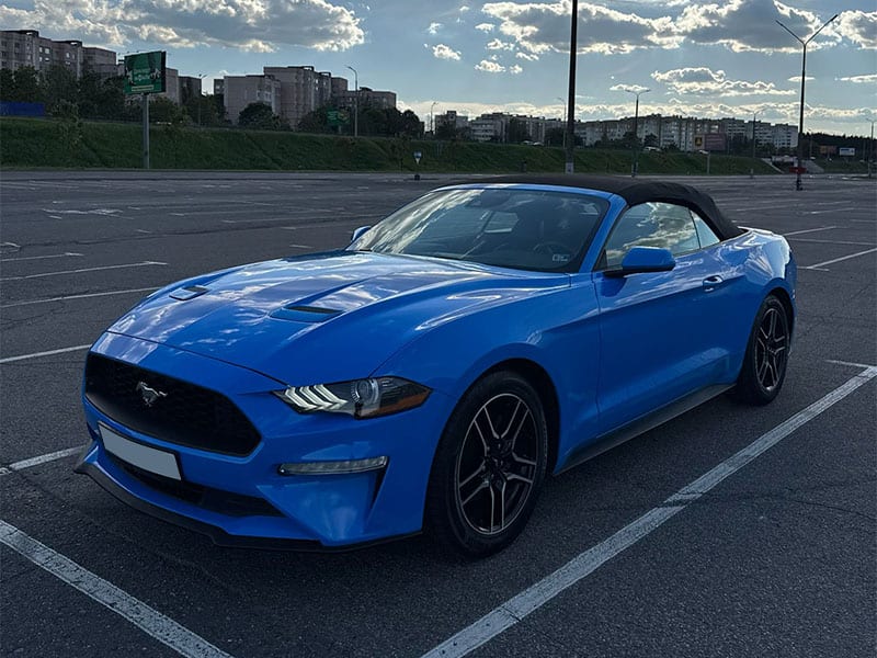 Ford Mustang 2022 года в аренду в Минске