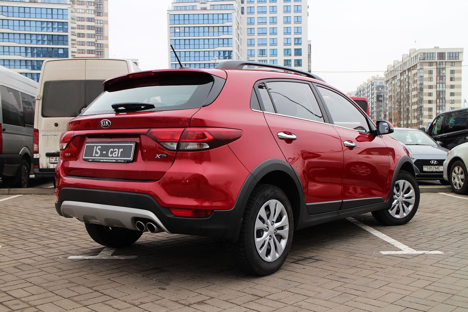 Kia Rio X-line Red 2021 — фото 2