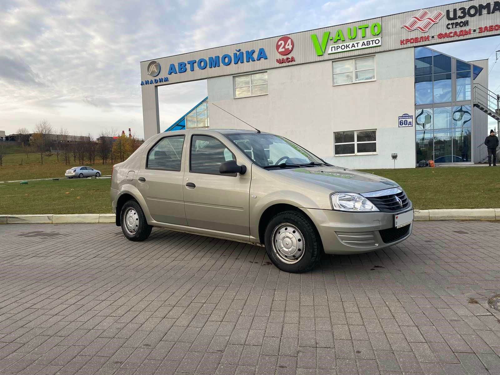 Renault Logan 2015 — аренда от 90 Br/сутки