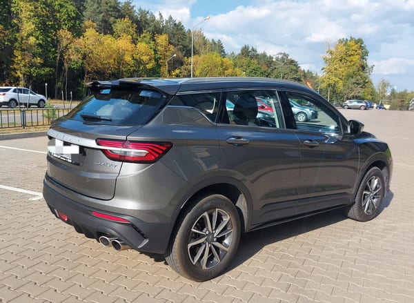 Geely Coolray в аренду в Минске