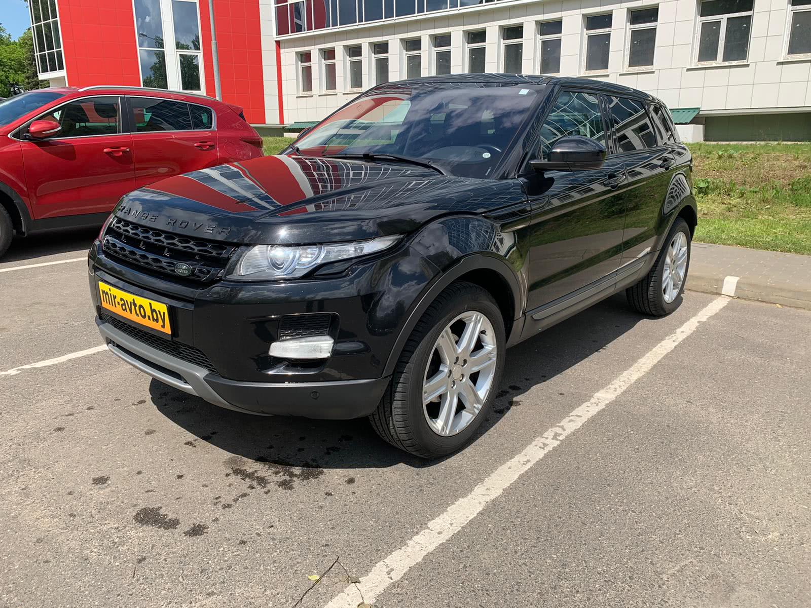 Range Rover Evoque в аренду в Минске