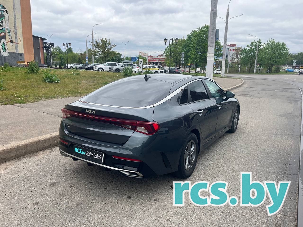 Kia K5 2021 года в аренду в Минске