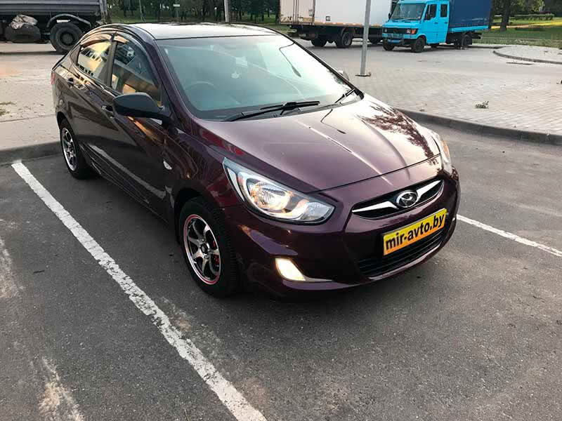 Hyundai Accent в аренду в Минске