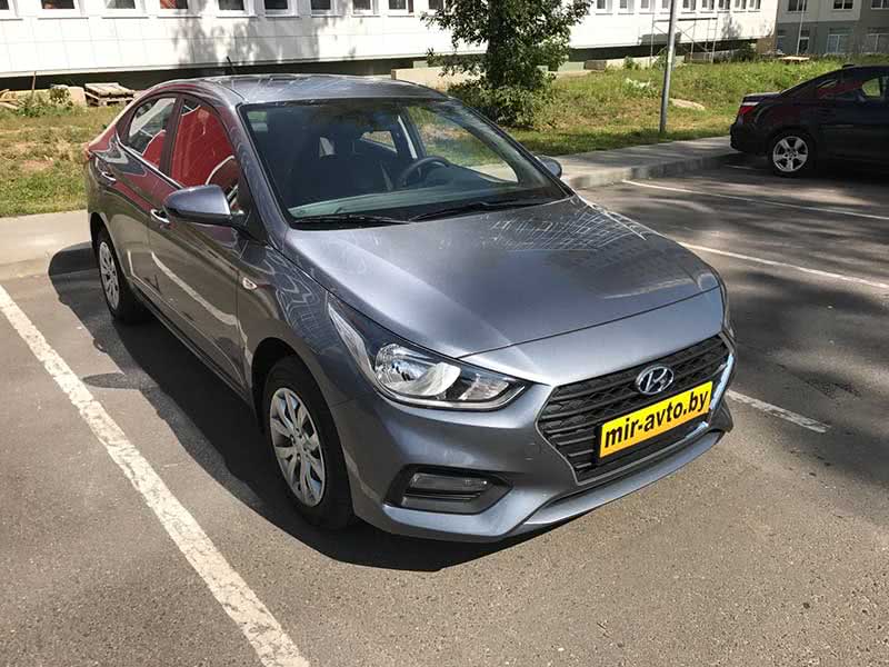 Hyundai Accent в аренду в Минске
