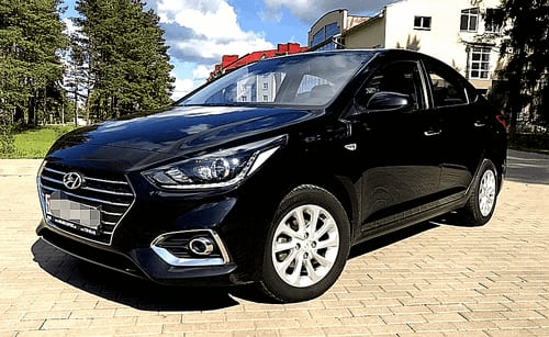 Hyundai Solaris AT 2018 года в аренду в Минске