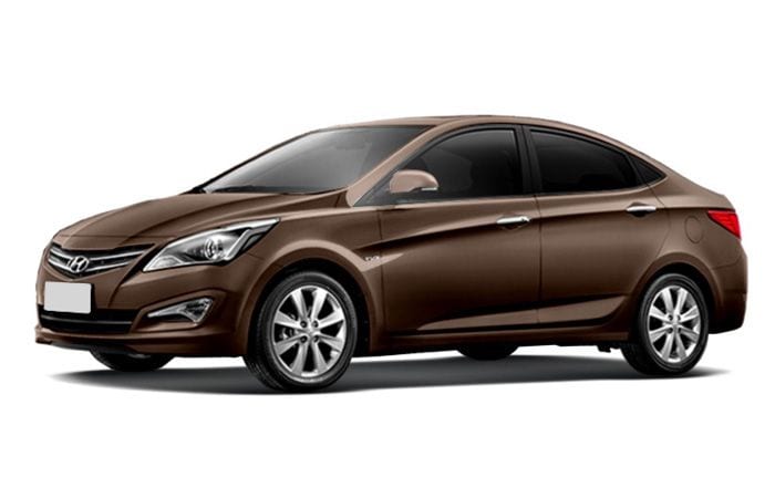 Hyundai Solaris (серебристый SR)