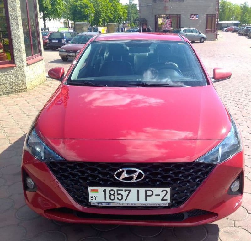 Hyundai Accent 1.4 2020 года в аренду в Витебске