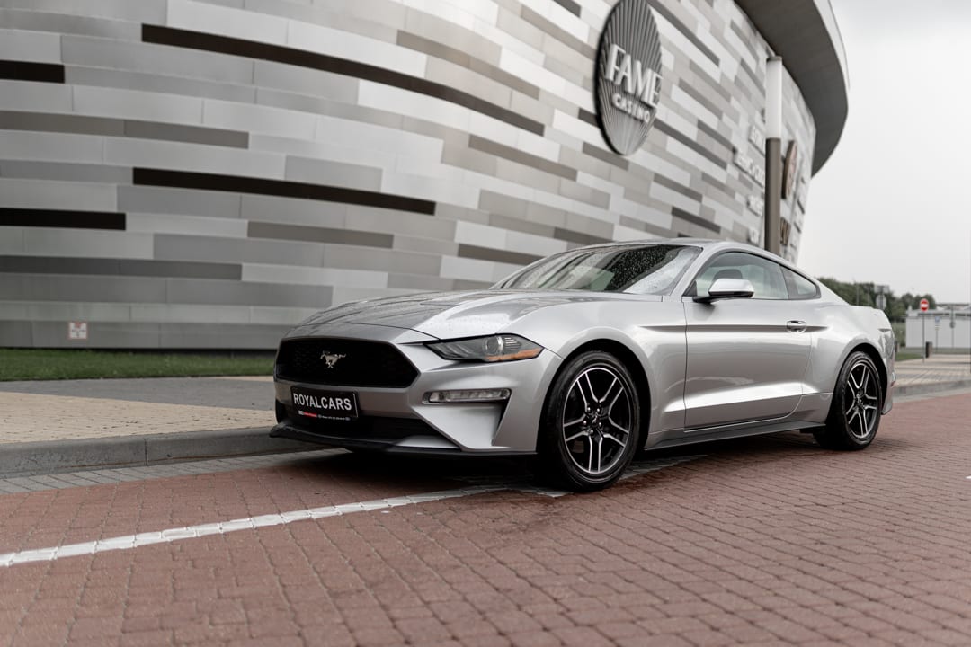 Ford Mustang Grey 2020 — аренда от 335 Br/сутки