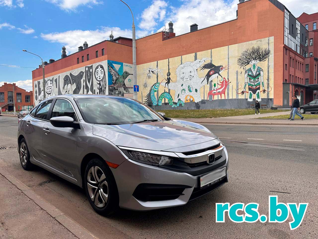 Honda Civic X 2018 — аренда от 135 Br/сутки