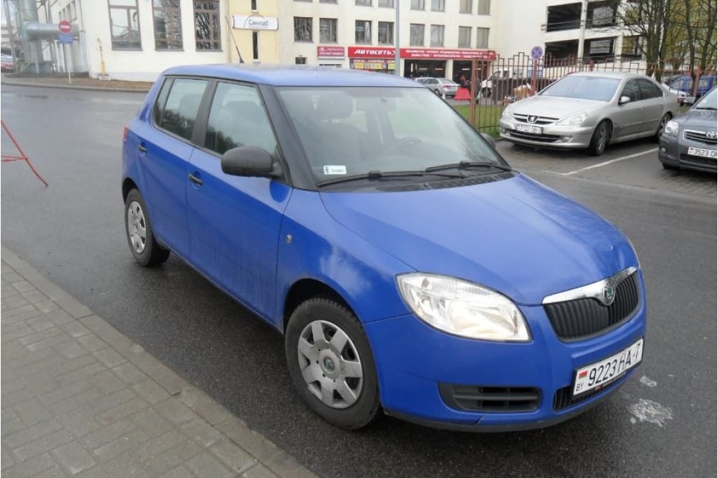 Skoda Fabia 2009 года в аренду в Минске
