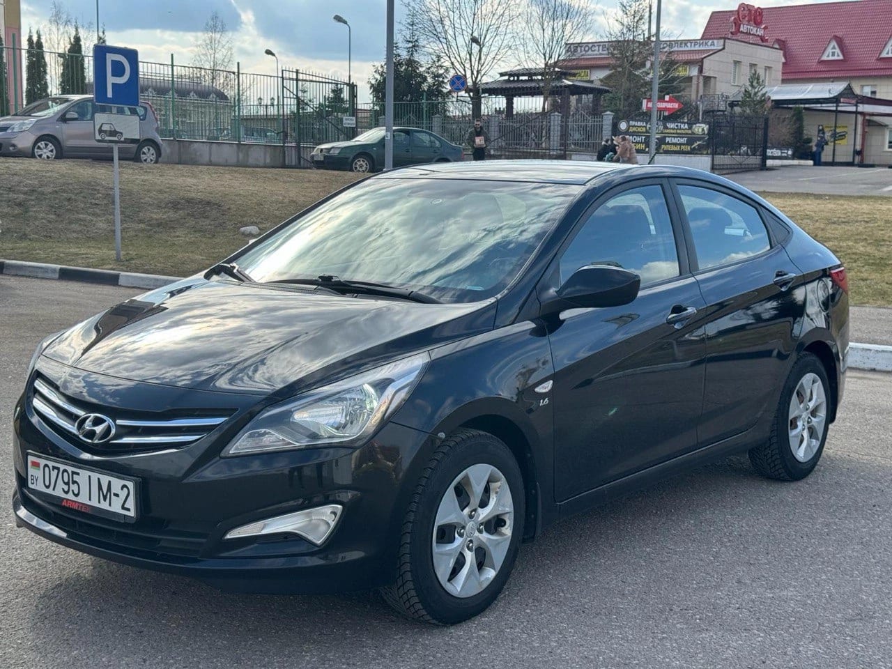 Hyundai Solaris в аренду в Витебске