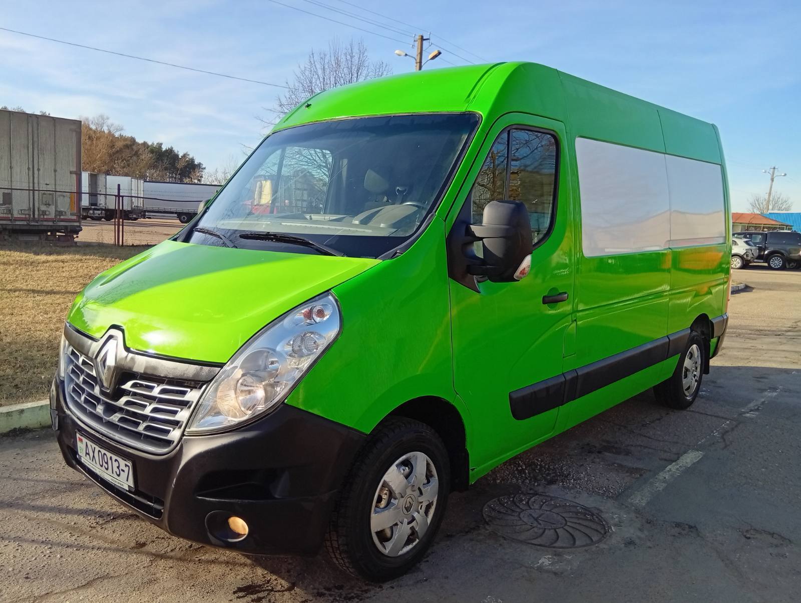 Renault Master (грузовой микроавтобус) в аренду в Минске