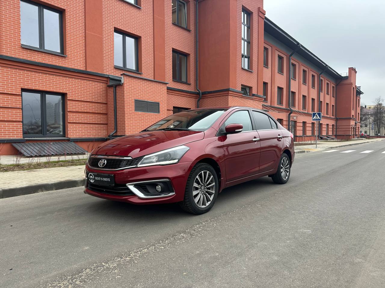 Toyota Belta 2022 — аренда от 120 Br/сутки