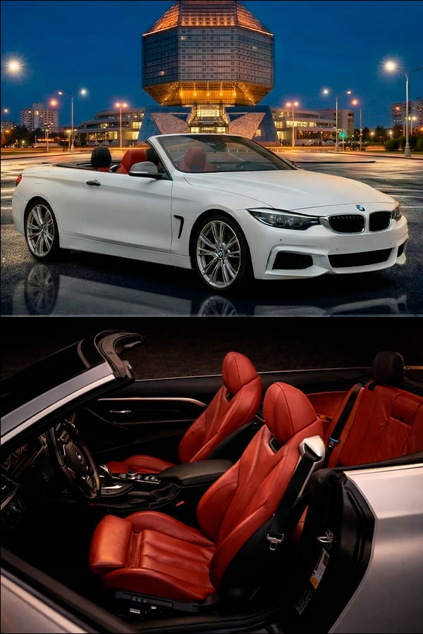 BMW 4-series Cabrio White (E93)