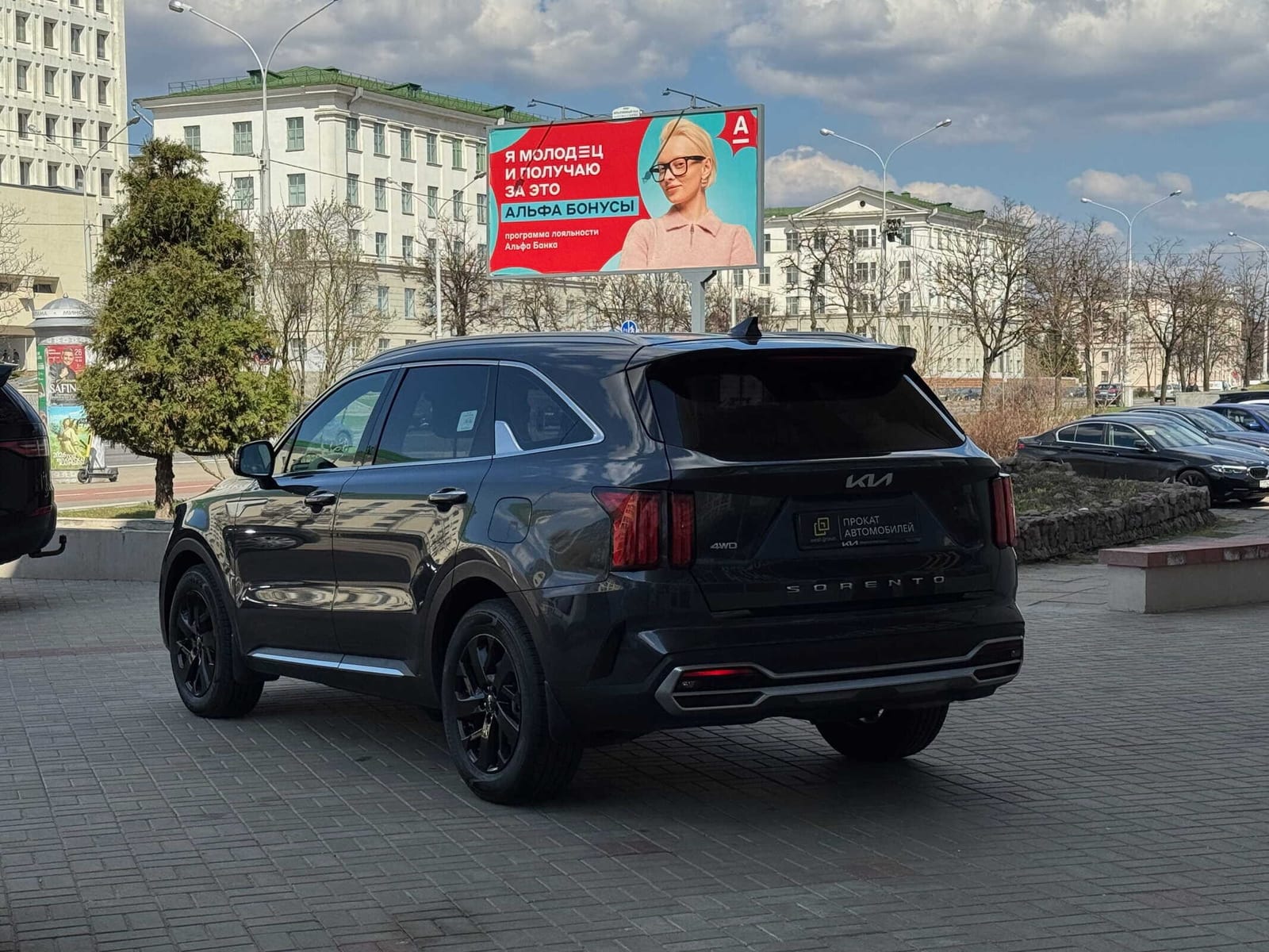 Kia Sorento 2021 года в аренду в Минске