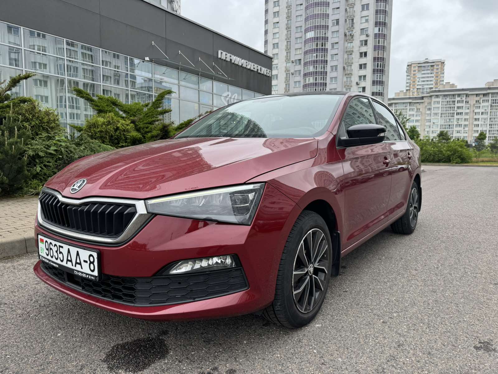 Skoda Rapid Sport в аренду в Минске