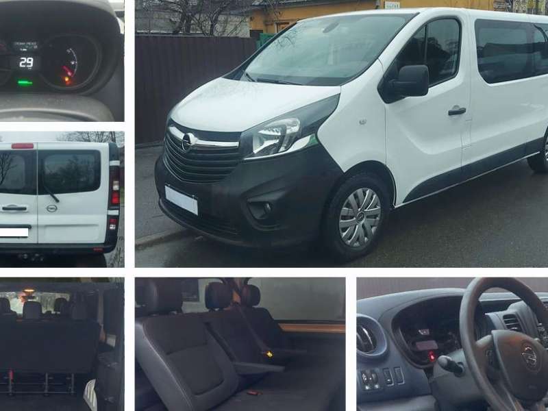 Opel Vivaro (9 мест) в аренду в Минске