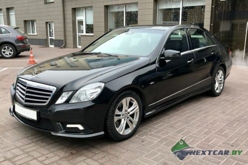 Mercedes-Benz E250 AMG 2012 года в аренду в Минске