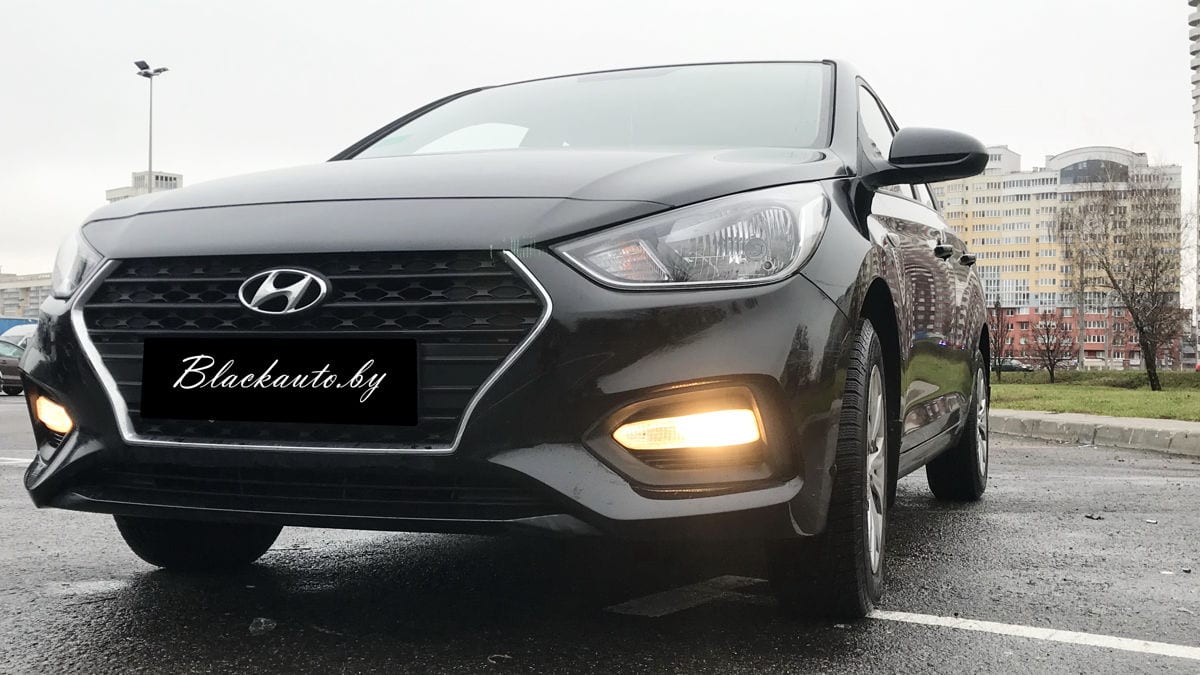 Hyundai Solaris 2018 — аренда от 70 Br/сутки