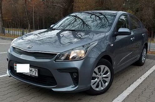 Kia Rio IV AT металлик в аренду в Минске