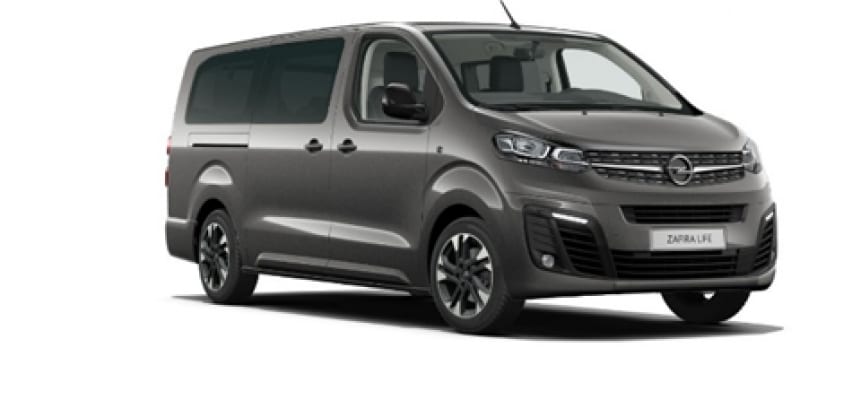 Opel Zafira Life (8+1) в аренду в Минске