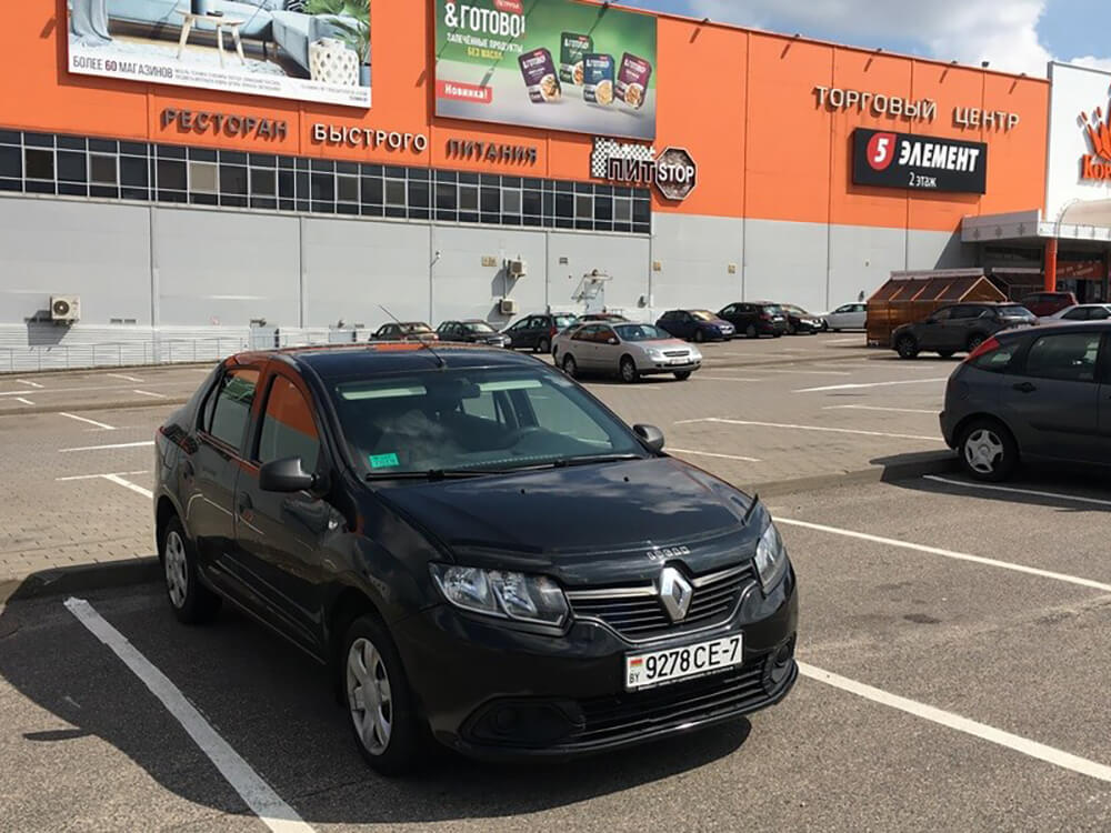 Renault Logan II 2016 — аренда, от 65 Br/сутки